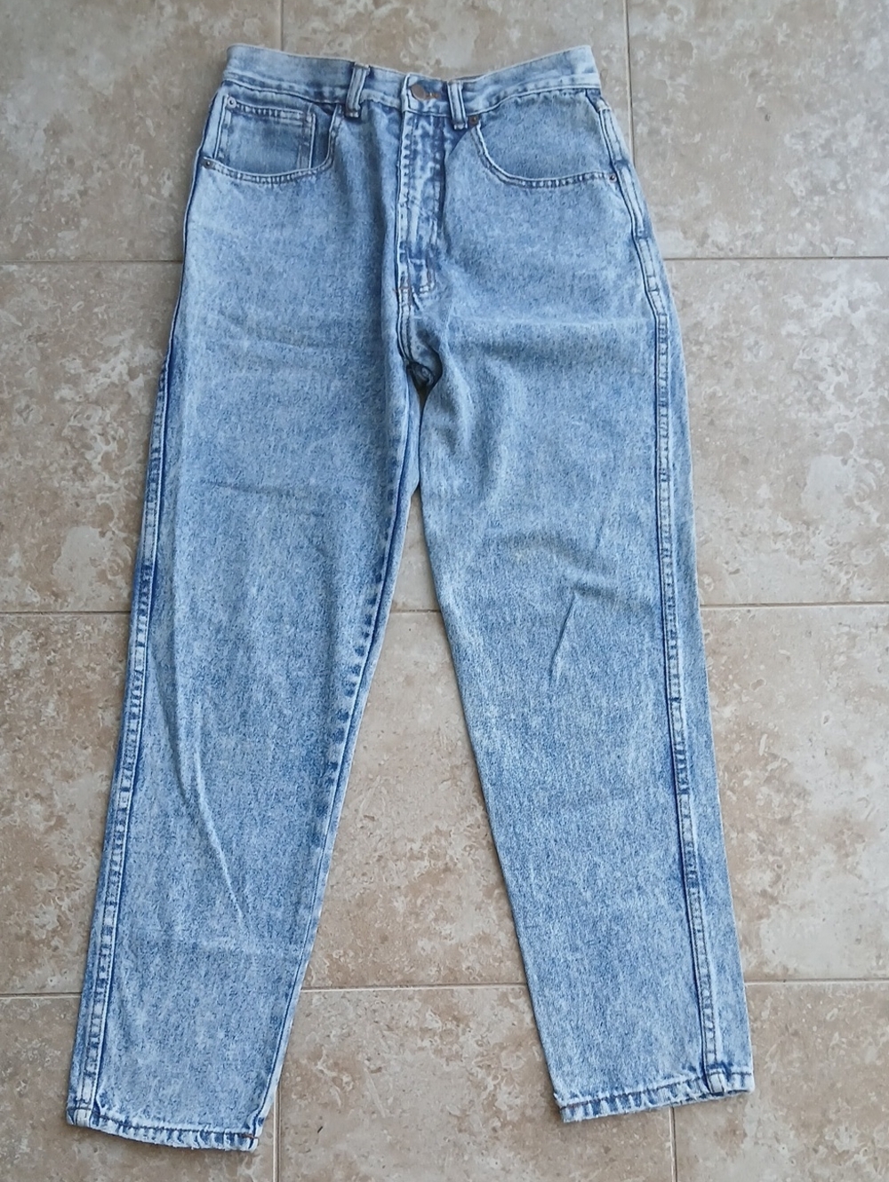 Vintage BUGLE BOY 30 X 28 Acid Wash Jeans